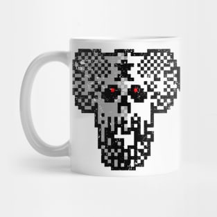 Jet Set Willy Hades Guardian Monochrome Distressed - ZX Spectrum Legend Mug